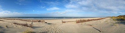 Einsamer Strandzugang auf Amrum