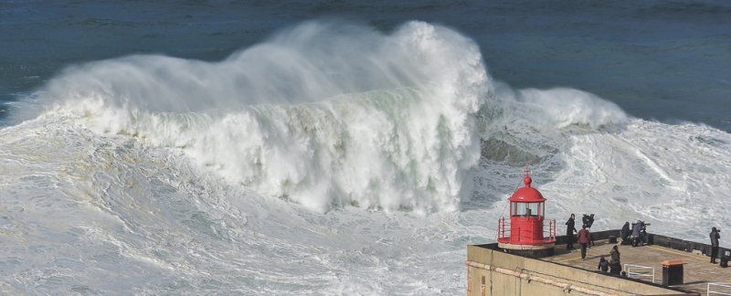 Europas höchste Welle - Nazaré in Portugal