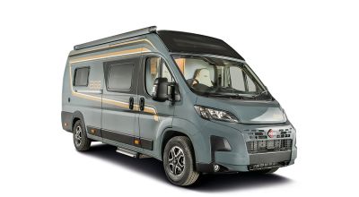 Bürstner Campervan B66 644 C von aussen seitlich gesehen