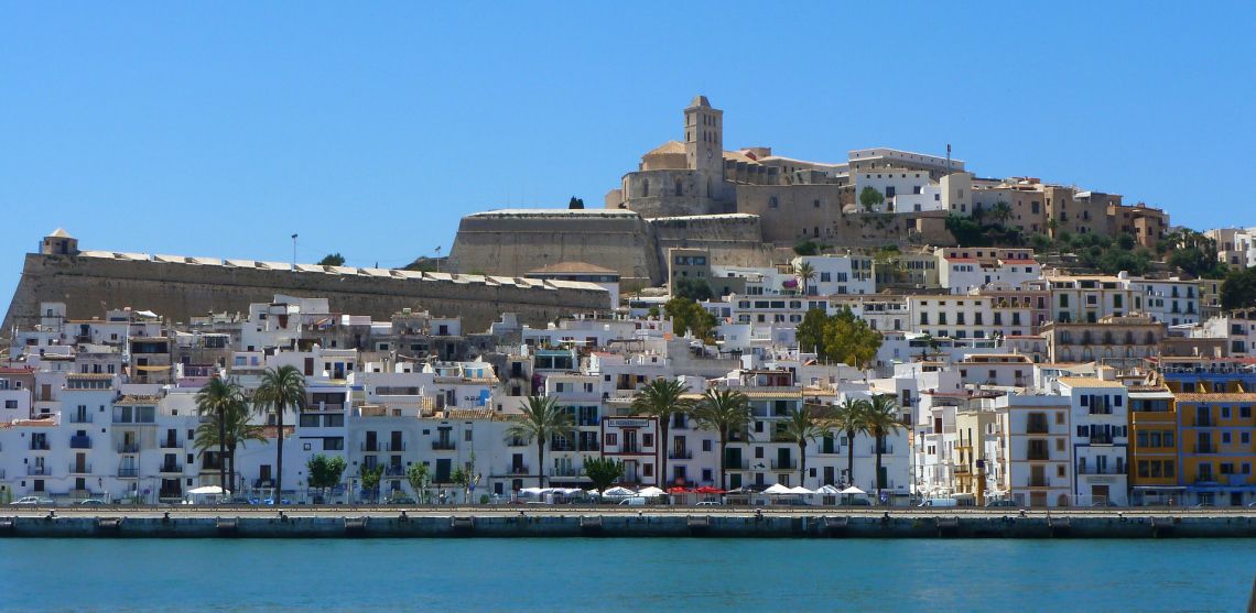 Blick auf Eivissa 