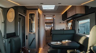Hymer Wohnmobil B-ML I 780 von innen
