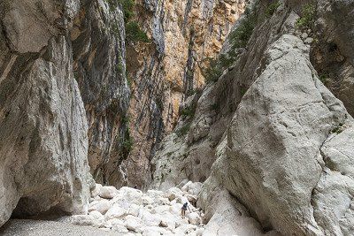 Hike through the Gorropu Gorge in Sardinia