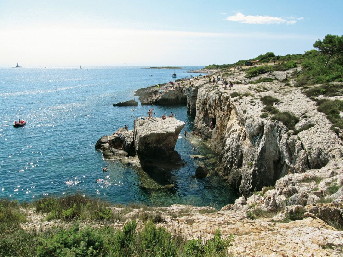 Kroatien Halbinsel Kamenjak Bucht Velika Kolumbarika