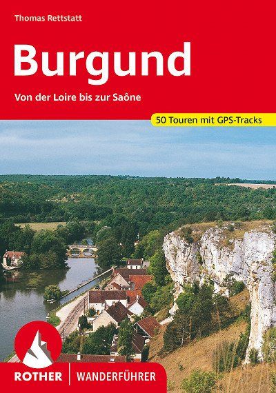 zum Wanderführer Burgund vom Rother Bergverlag