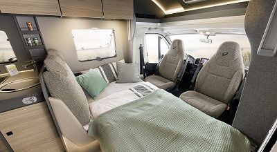 To the semi-integrated motorhomes Trend from Dethleffs 