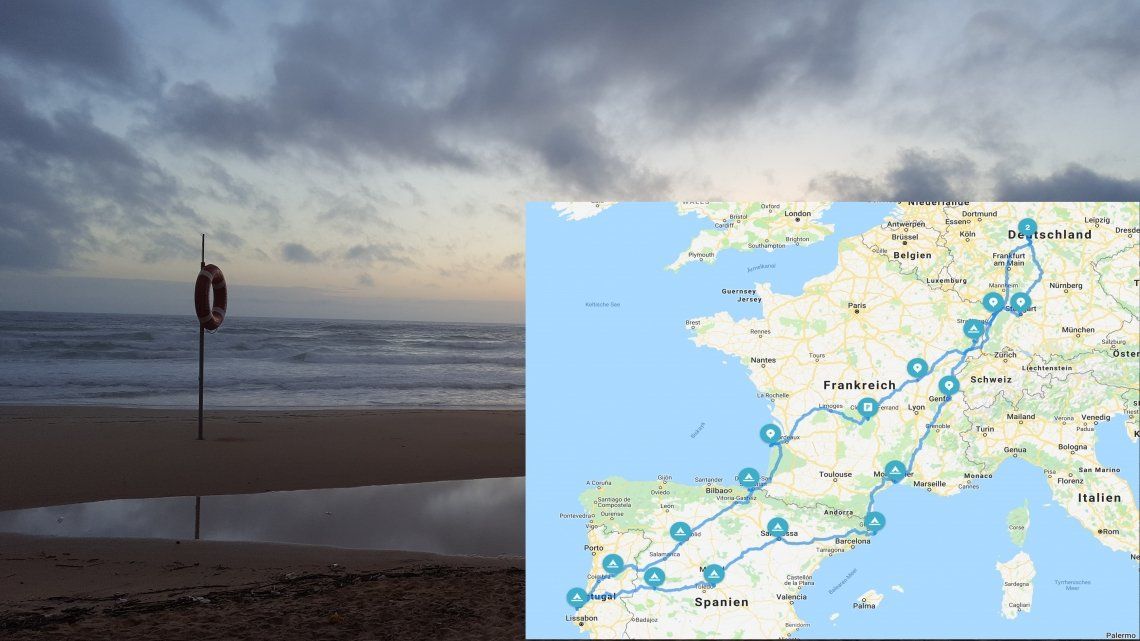 Across southern Europe