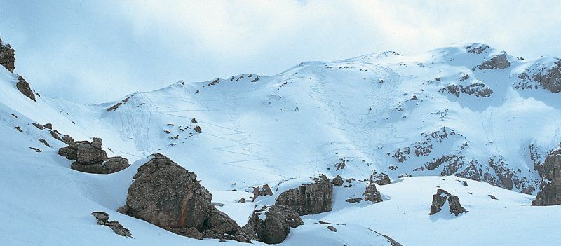 Skitour in den Dolomiten am Col Turon