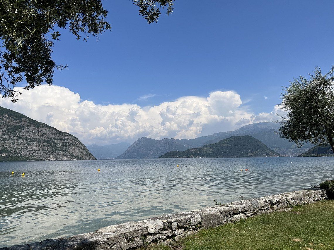 Durch die Schweiz an den Lago d‘Iseo und über Südtirol zurück.