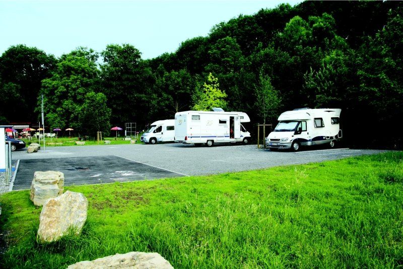 Stellplatz beim Minigolfplatz