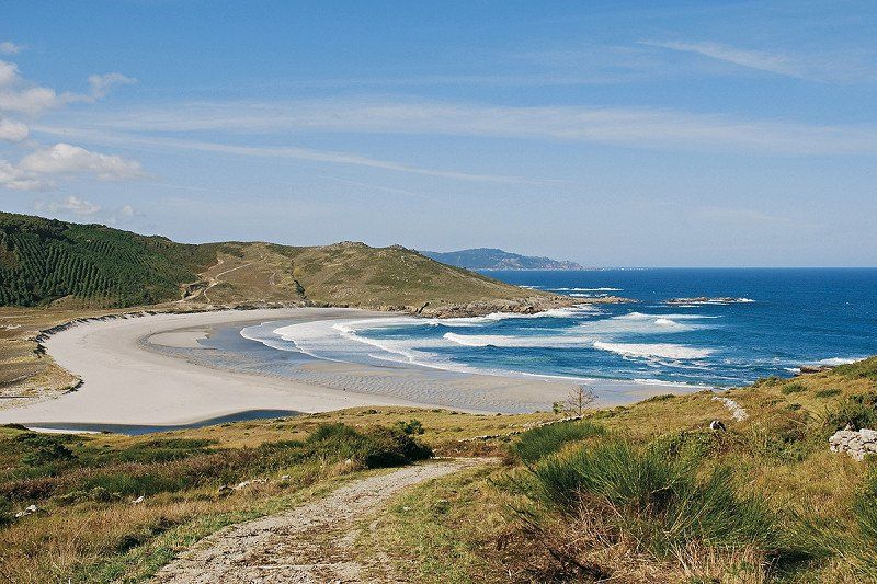 Entspannte Küstenwanderung in Galicien