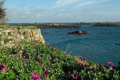 The Chausey Islands in Normandy