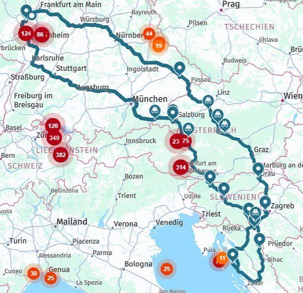 Slovenië en Kroatië 2025