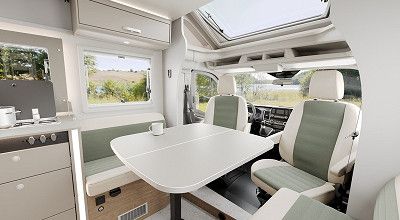 Wohnwelt Forest Sand im Carado Wohnmobil T459 Edition27