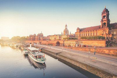 Elbufer Dresden Altstadt