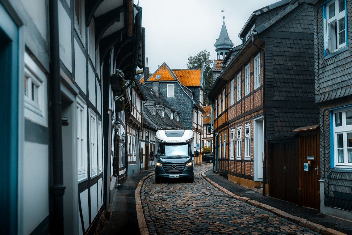 Mehr Infos zum wenigen Hymer Wohnmobil B-MC
