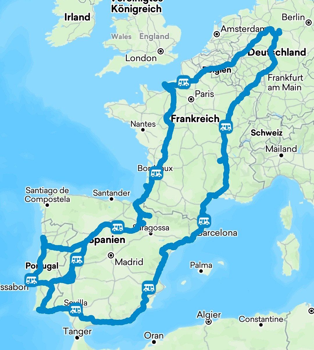 Auszeit die 2.te Spanien und Portugal