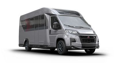 Bürstner Wohnmobil Signature von aussen vorne gesehen