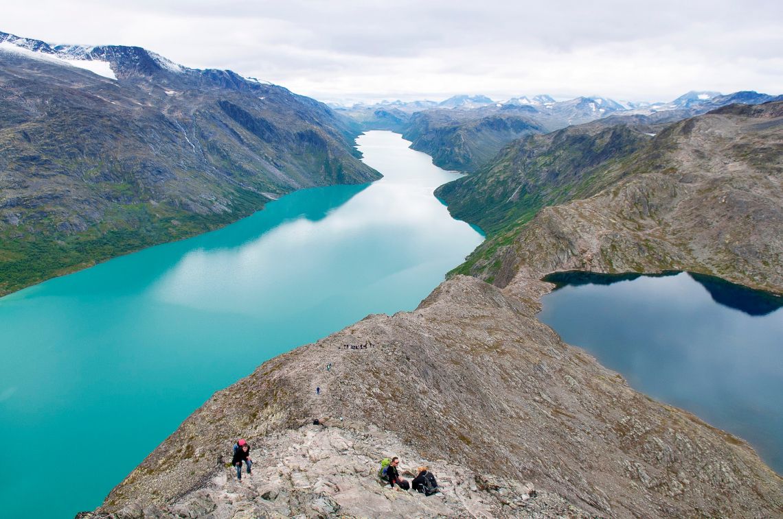 Besseggen ridge Norway Jotunheimen