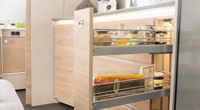 Apothekerschrank Küchenbereich Caravan Nomad 520 ELT