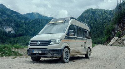 Carado Campervan CV595 X-Edition mit VW Chassis von der Seite