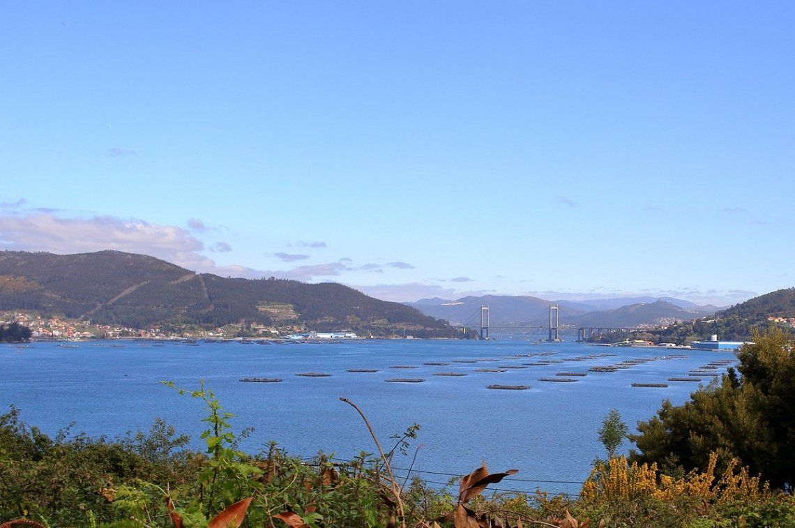 Ria De Vigo in Galicia, Spain