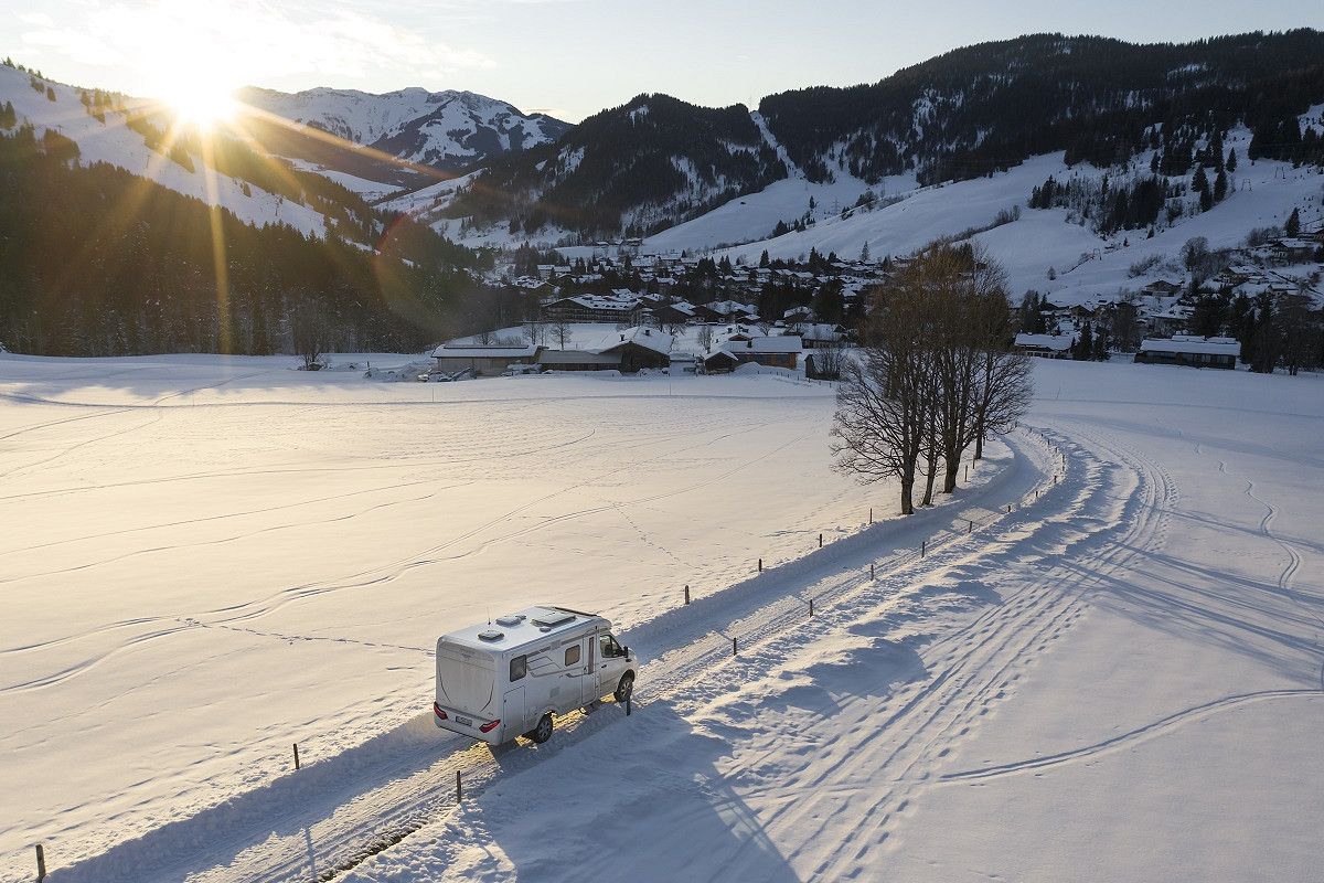 Which motorhomes are suitable for winter camping? - FREEONTOUR