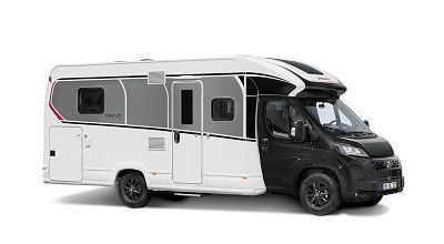 Aussenansicht Dethleffs Wohnmobil Trend Active teilintegriert