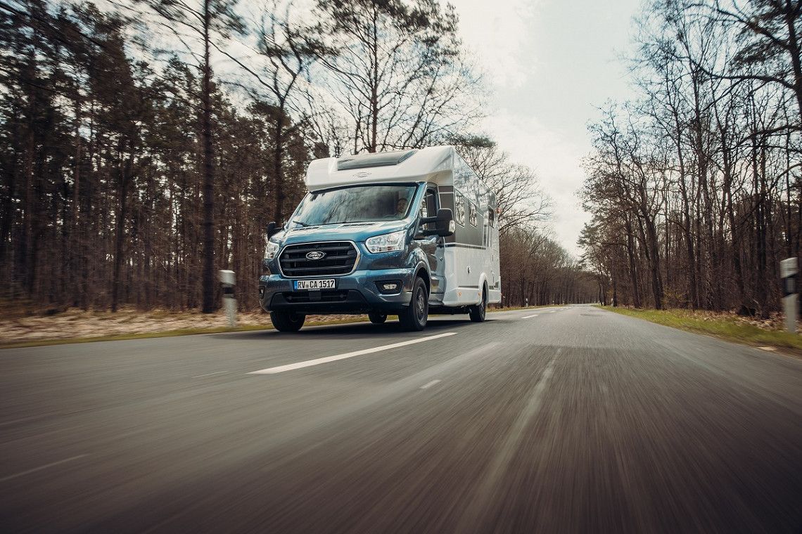 Carado Wohnmobil Sondermodell mit Ford Chassis 