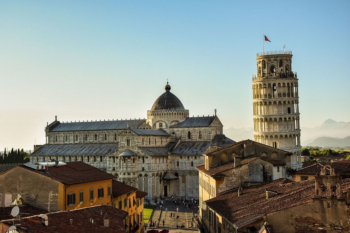 Turm und Kathedrale von Pisa