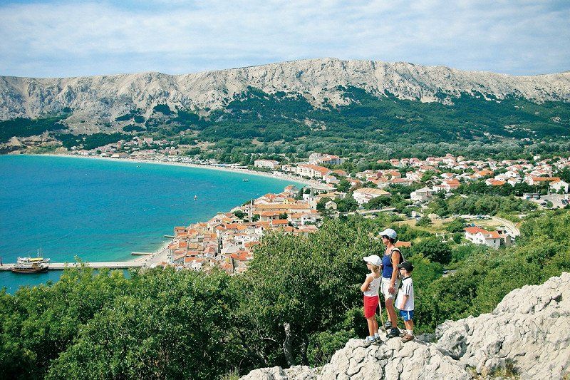 Familienausflug Kroatien: Kletterpartie im Felsencanyon