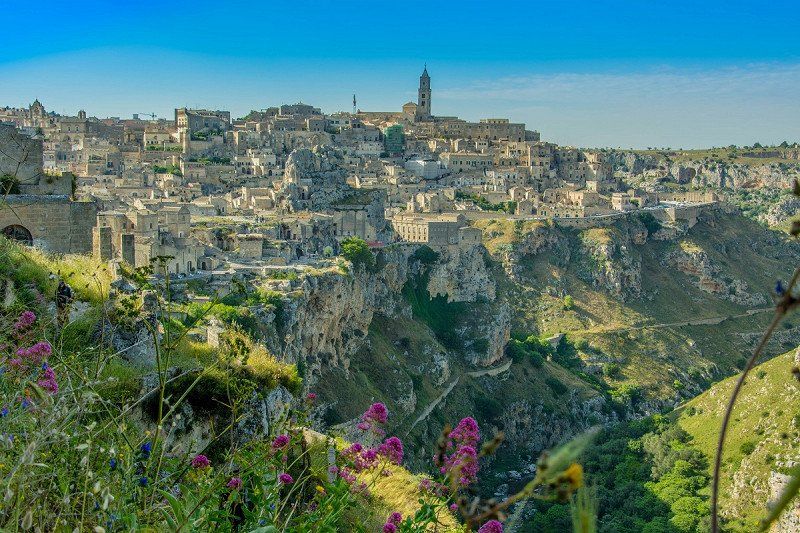 Motorhome road trip to Matera, the city of caves