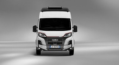 Laika Campervan Ecovip Performance mit Außendesign Bianco Cortina