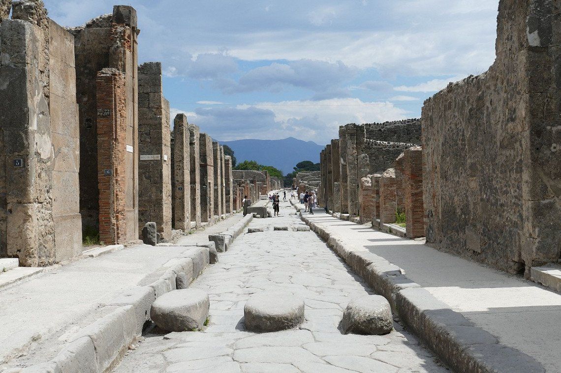 Überreste Pompeji italien