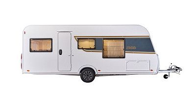 Buerstner Wohnwagen B66 485 TS von aussen
