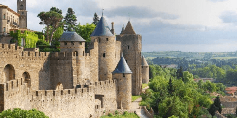 Het historische Carcassonne Het historische Carcassonne