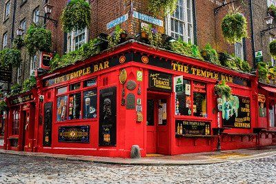 Pub im Bezirk Templebar in Dublin