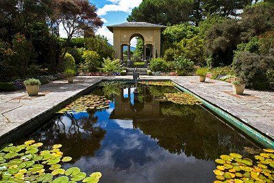 Italienischer Garten auf der Insel Ilnacullin