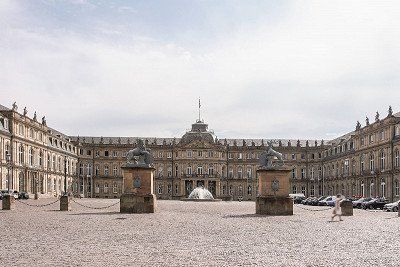 Aussenansicht Neues Schloss Stuttgart