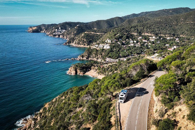 At a glance: With caravan and motorhome in Spain