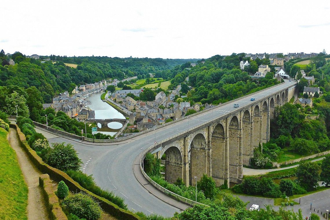 Brücke von Morlaix, Frankreich