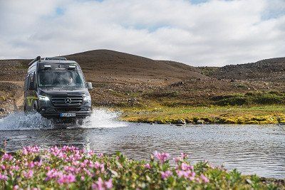 Hymer Campervan Grand Canyon S auf Island - jetzt Details bei Hymer ansehen