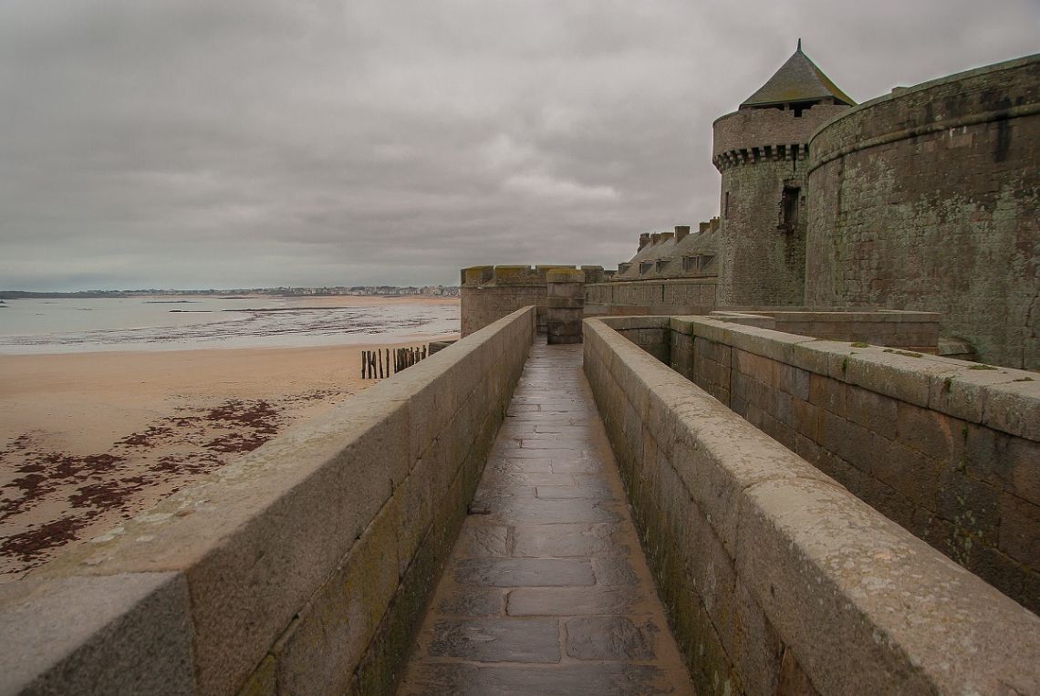 Old town of Saint Malo, Brittany