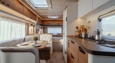 Wohnbereich Caravan Eriba Nova 565