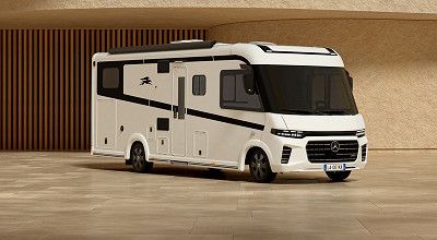 Laika Wohnmobil Kreos H 5109 MB im serienmäßigen Aussendesign