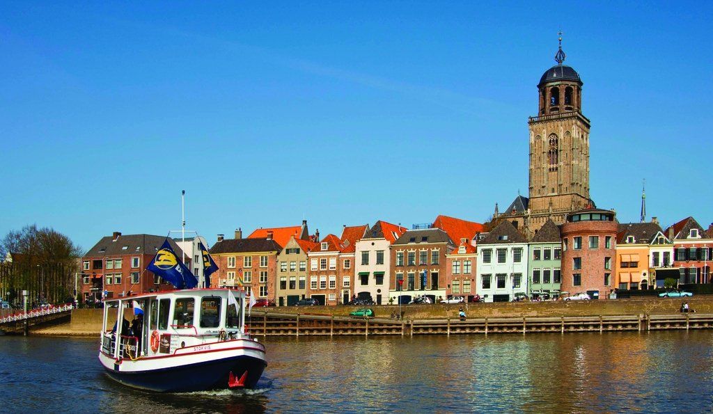 Hansestadt Deventer in Holland
