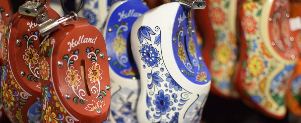 Holland Miniaturclogs als Souvenir