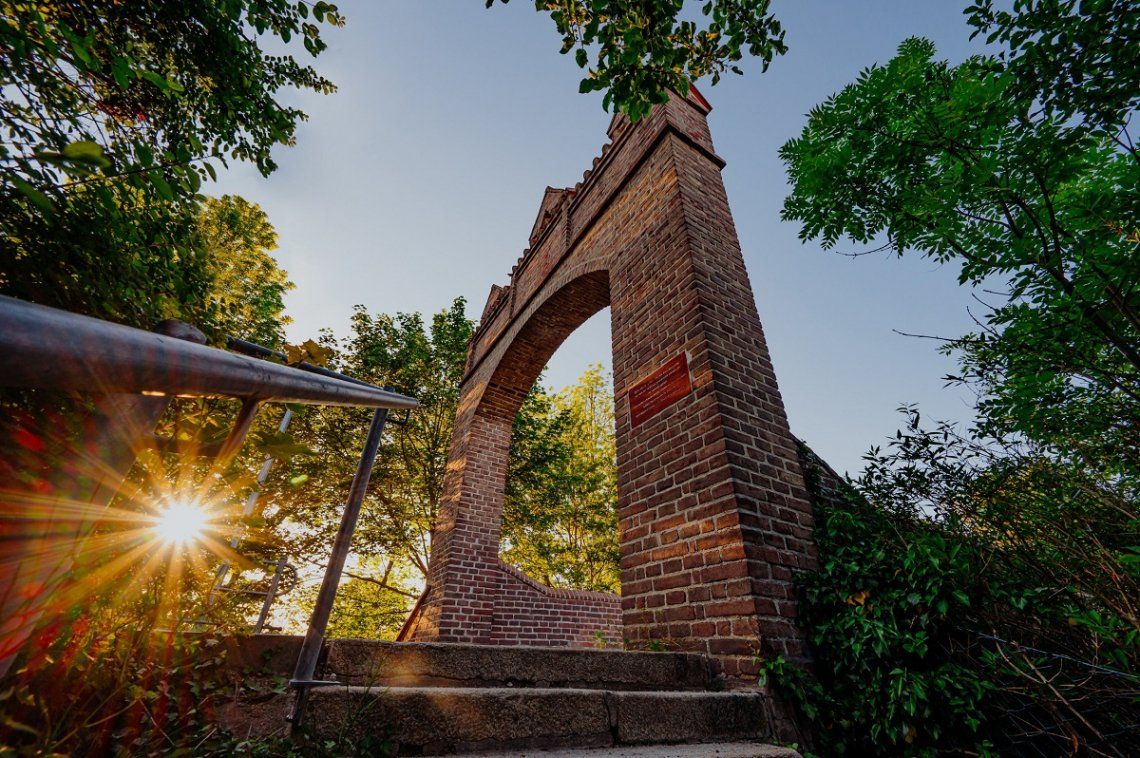 Bogen der Dingolfinger Hochbrücke
