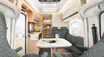 Innendesign Dethleffs Reisemobil Globebus Modelljahr 2022