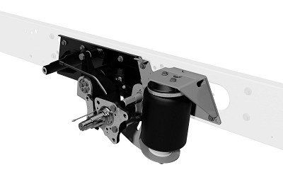 Full air suspension for motorhomes