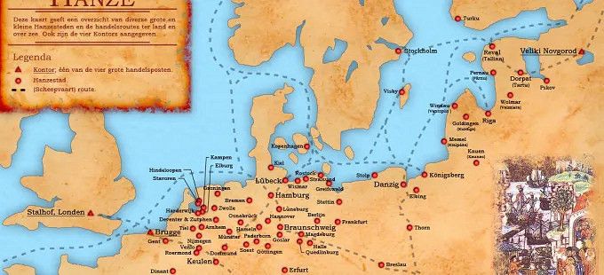 Hanseatic route
Flemish Street